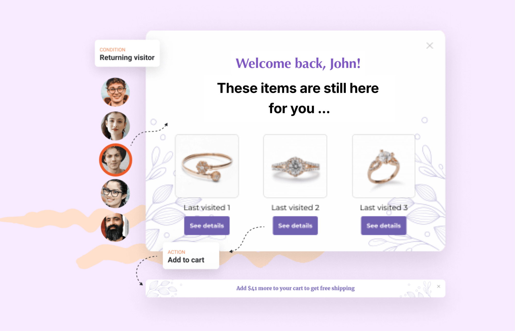 AI supports store owners keep favorite items in message 